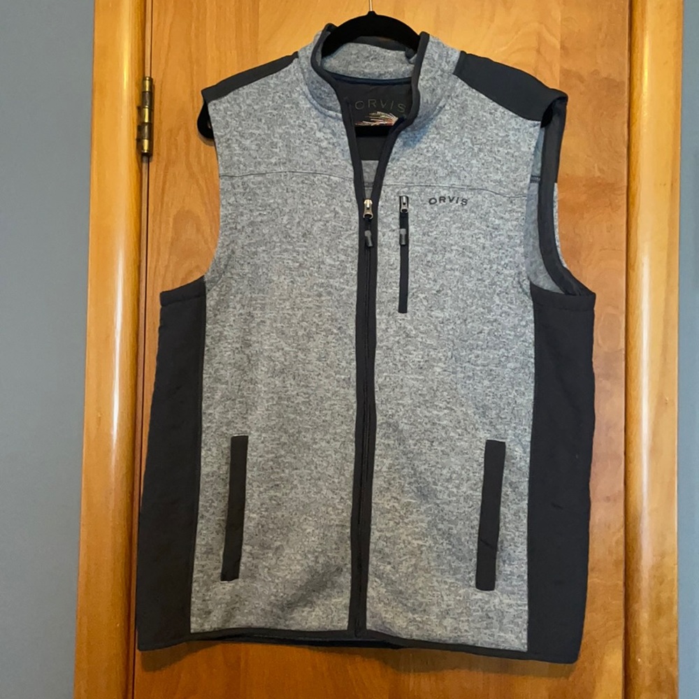 Gray Orvis Vest